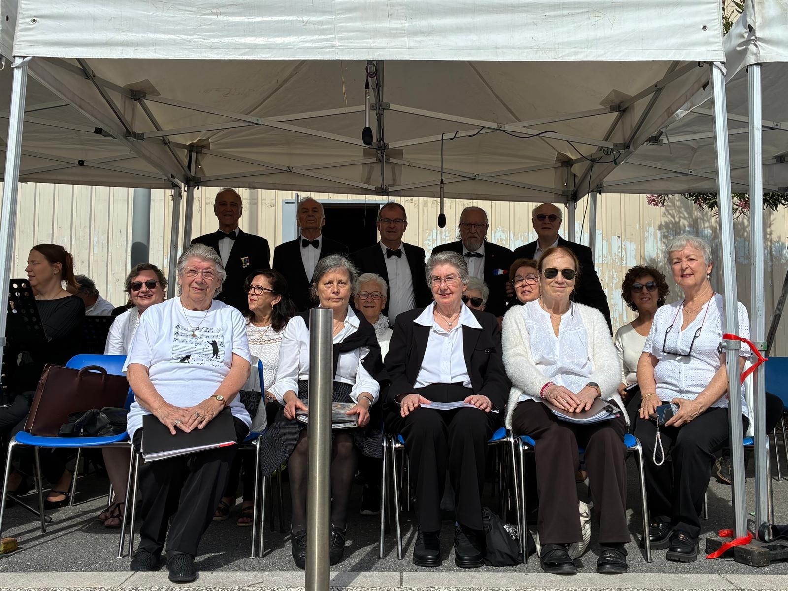 La Chorale à la cérémonie du 8 mai 2026